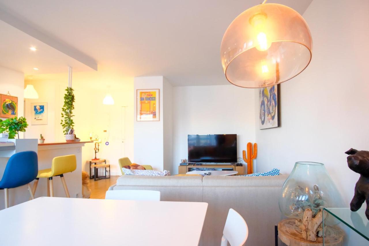 Beautiful And Bright Appt With Eiffel Tower View Apartment Paris Ngoại thất bức ảnh
